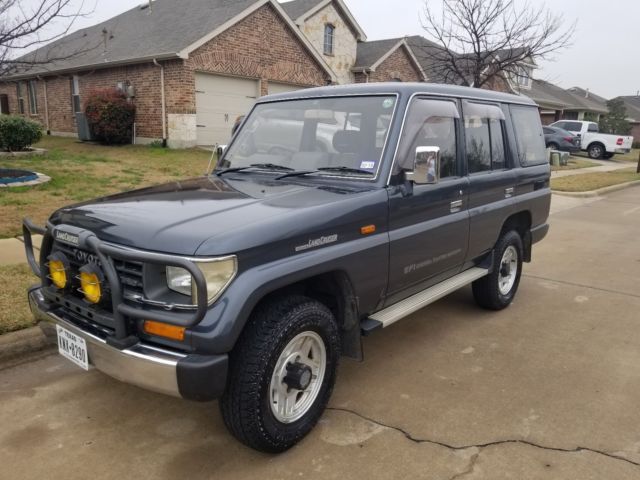 1990 Toyota Land Cruiser LJ78 JDM turbo diesel original condition RHD 1990 Toyota Land Cruiser