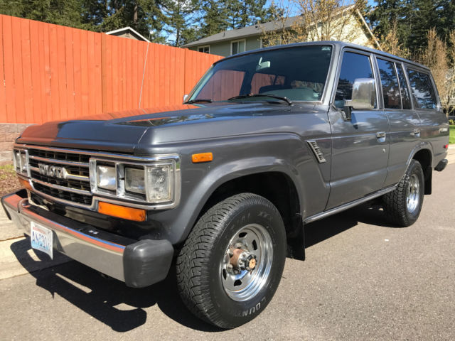1990 Toyota Landcruiser FJ62 GX 214K Original Miles STOCK Beautiful RUST FREE 1990 Toyota Land Cruiser GX