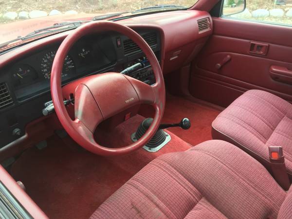 1990 Toyota Pick Up 4 cylinder, 22 RE motor, 5 speed - photo 7