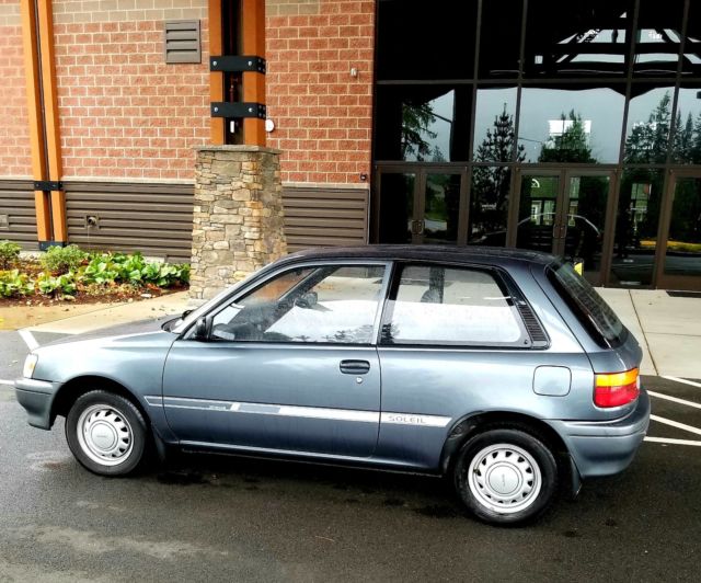 1990 Toyota Starlet Soliel L 3 Door Hatchback JDM RHD Automatic A/C Low Miles 1980 Toyota Starlet SOLEIL L 1990