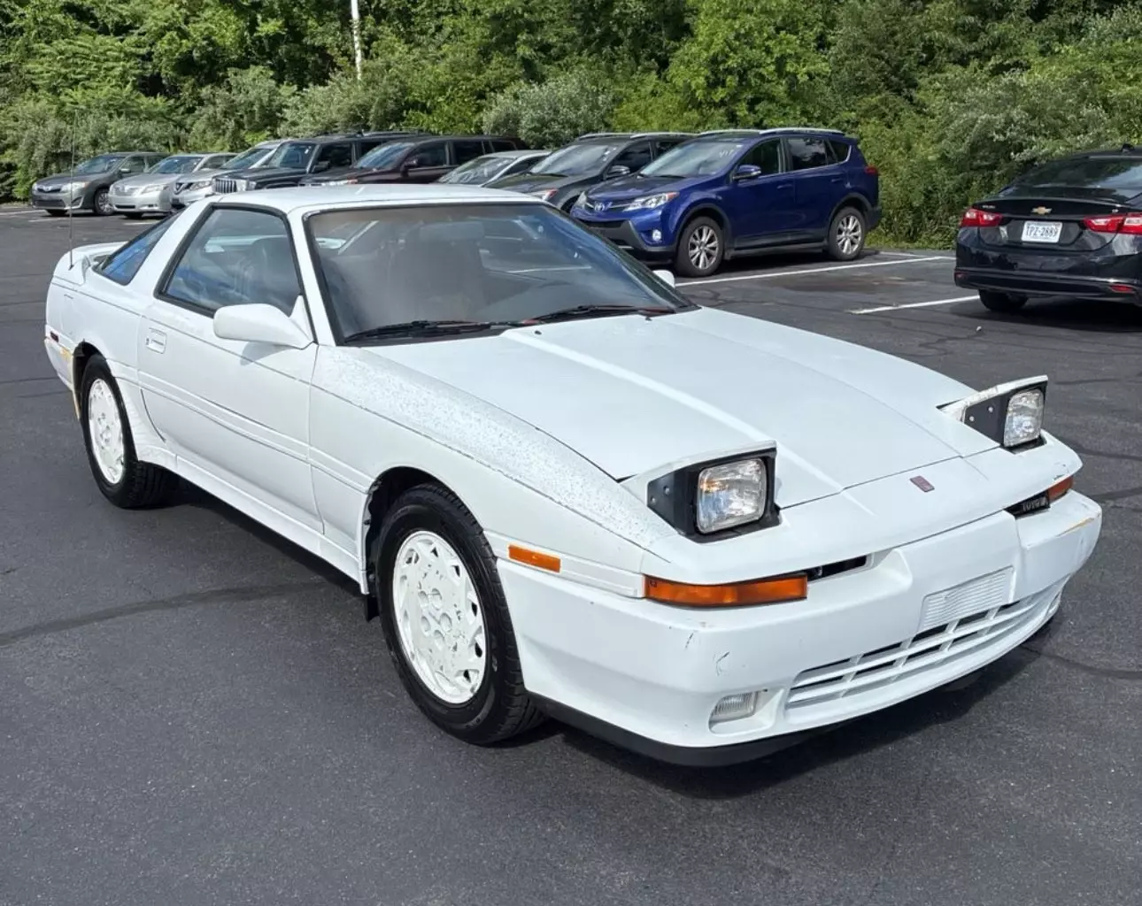 1990 Toyota Supra Hatchback White SPORT ROOF 1990 Toyota Supra SPORT ROOF