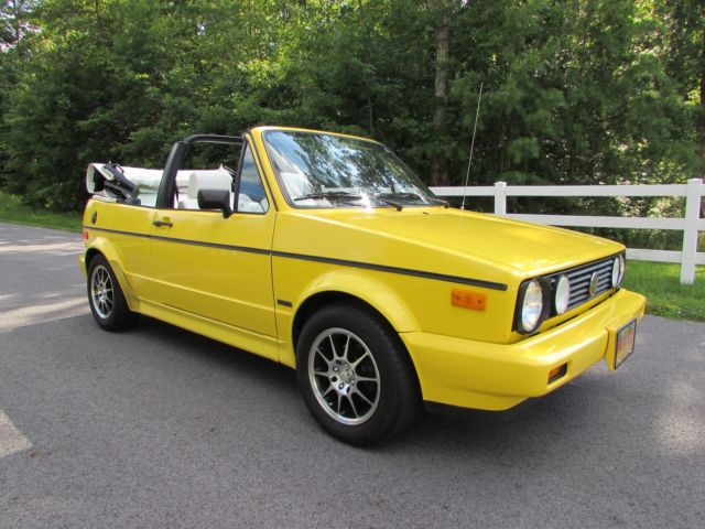 1990 Volkswagen Cabriolet 75,878 Actual Miles Estate Car NO RESERVE 1990 Volkswagen Cabrio
