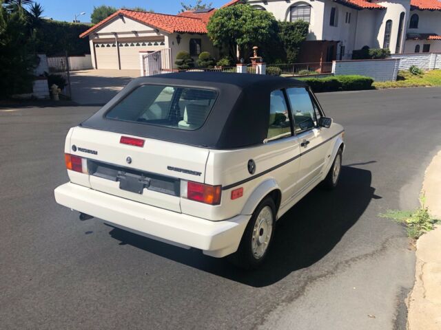 1990 Volkswagen Cabrio Tripple White - photo 13