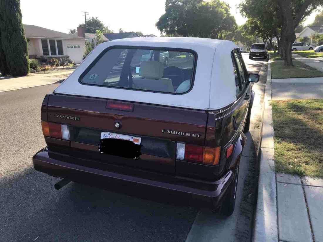 1990 Volkswagen Cabriolet - photo 5