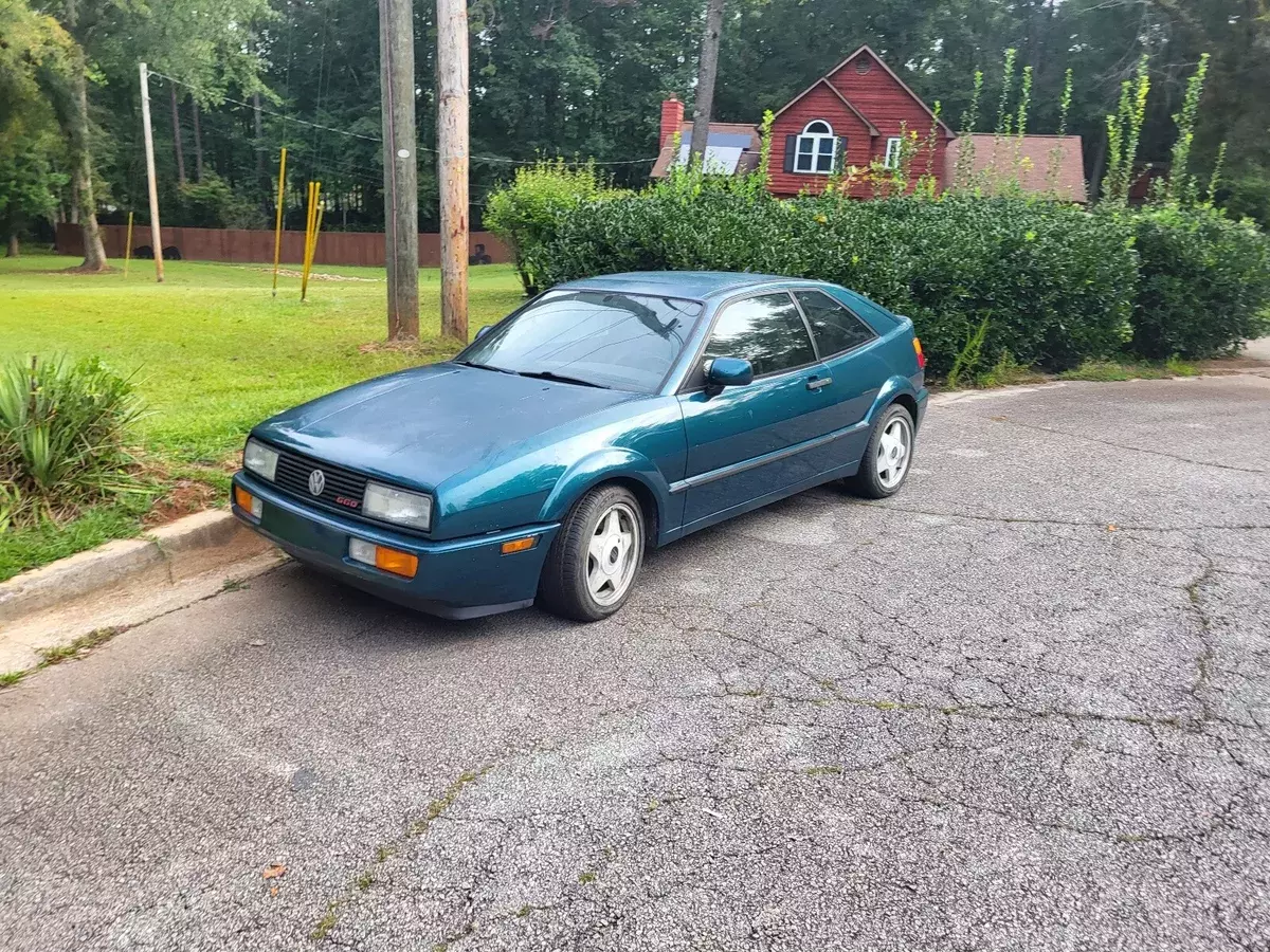 1990 Volkswagen Corrado Green 1990 Volkswagen Corrado
