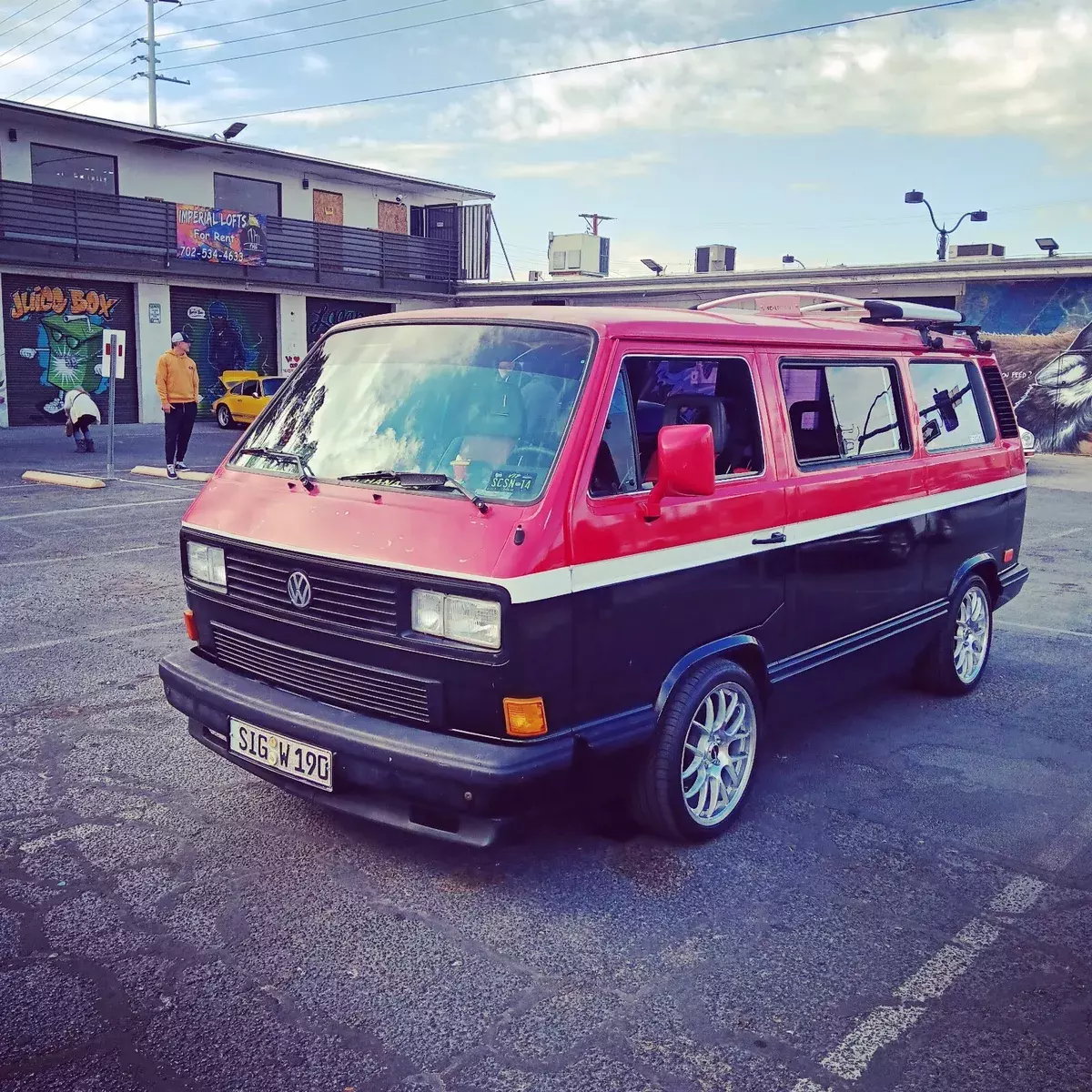 1990 Volkswagen Vanagon Black BUS 1990 Volkswagen Vanagon BUS
