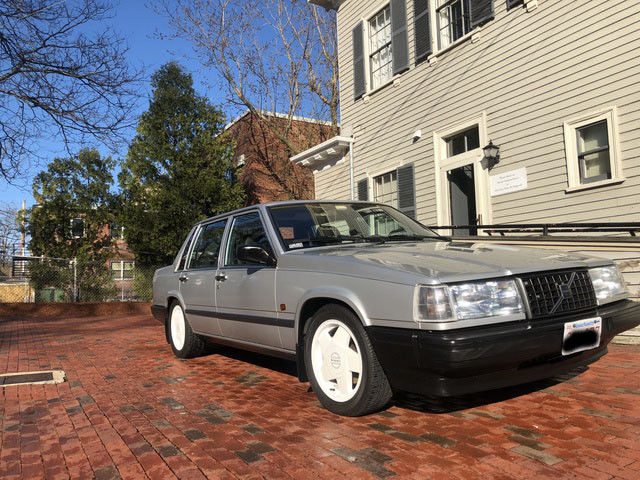 1990 volvo 740 16 valve 5 speed Sedan Alpine Stereo Silver Performance Brick 1990 Volvo 740 GLE
