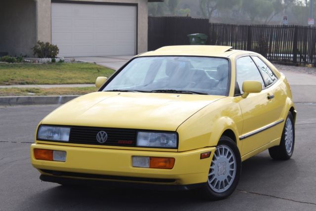 1990 Volkswagen Corrado VOLKSWAGEN CORRADO 77K ORIGINAL MLS 1-OWNER - photo 2