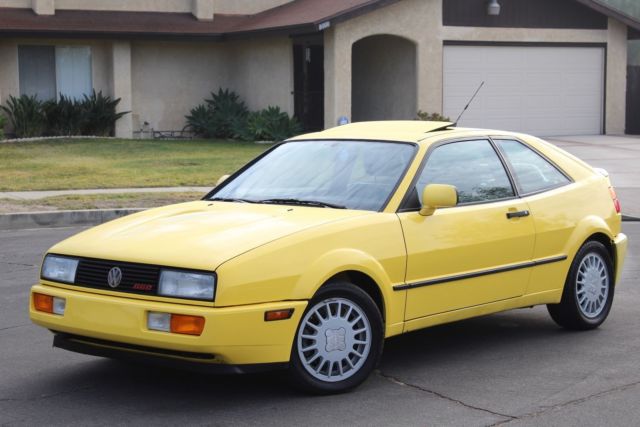 1990 Volkswagen Corrado VOLKSWAGEN CORRADO 77K ORIGINAL MLS 1-OWNER - photo 5