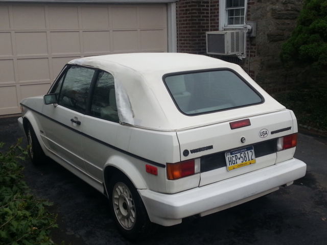 1990 Volkswagen Cabrio CABRIOLET - photo 4
