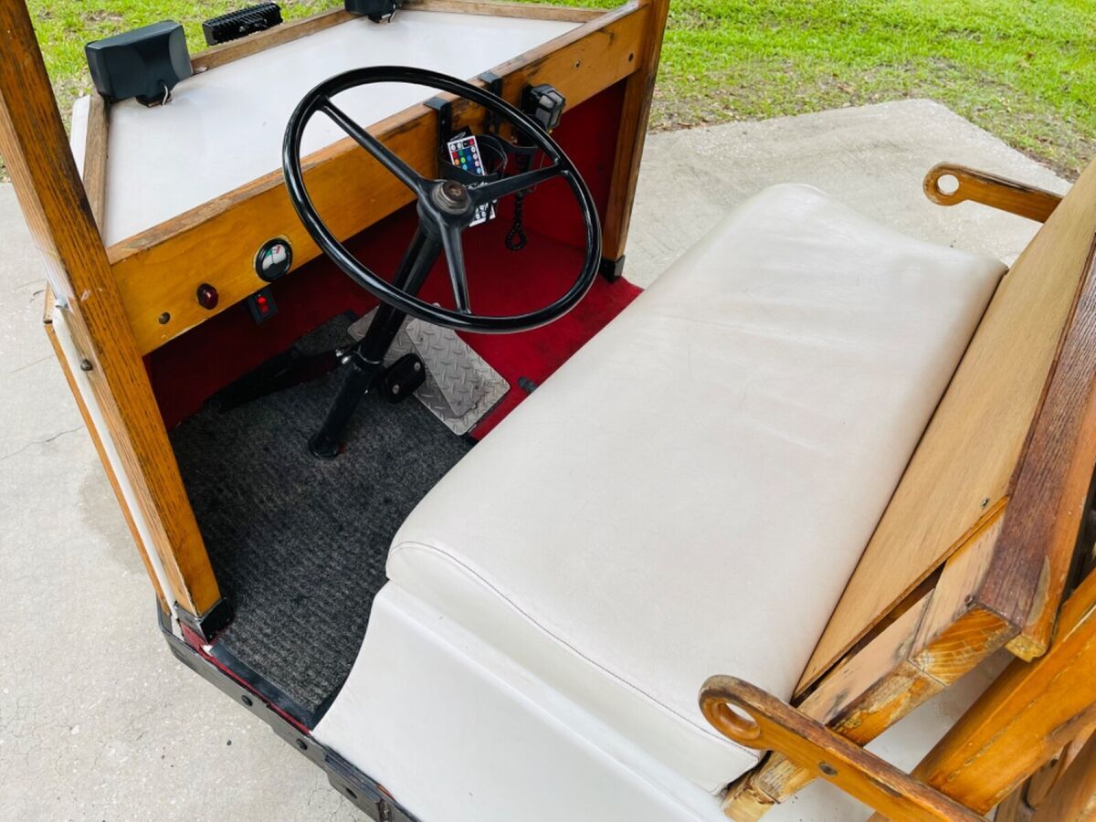 1970 Other Makes Walt Disney World Cushman Trolley Car Cart Prop - photo 13