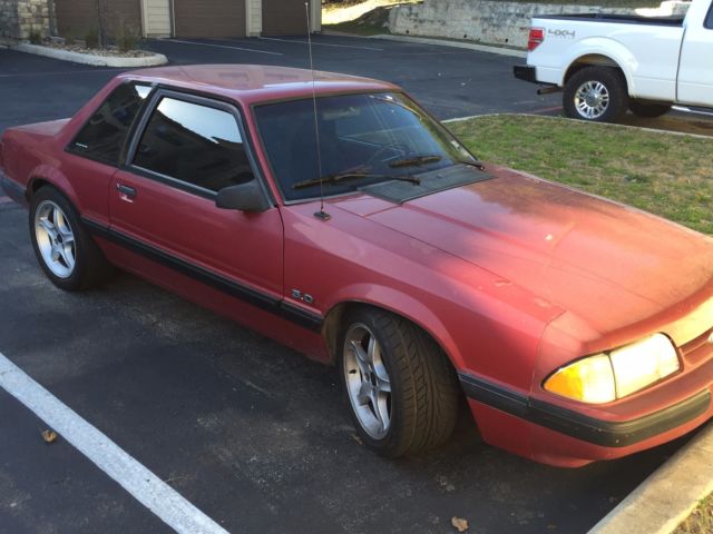 1991, 1992, 1993 Mustang LX Notchback Foxbody 5.0 1991 Ford Mustang