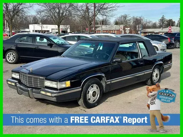 1991 2D Coupe Used 4.9L V8 16V Automatic FWD Coupe 1991 Cadillac DeVille 2D Coupe