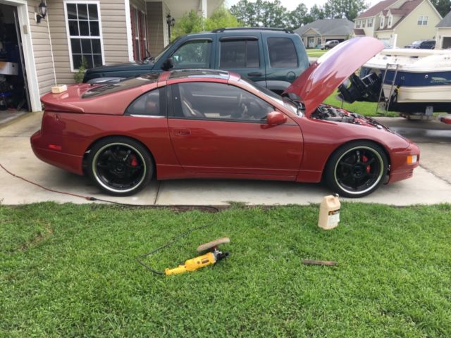 1991 300ZX TWIN TURBO 5-SPEED w/CUSTOM WHITE CARBON FIBER INTERIOR - LOW MILES 1991 Nissan 300ZX Twin Turbo Coupe