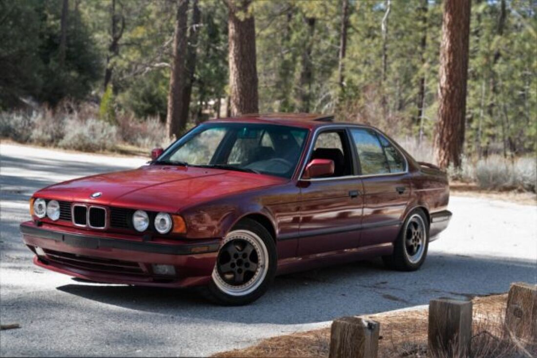 1991 535i 5 speed, heavily modified by Dinan in period 1991 BMW 5-Series