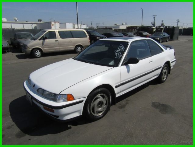 1991 Acura Integra GS Used 1.8L I4 16V Manual NO RESERVE 1991 Acura Integra GS