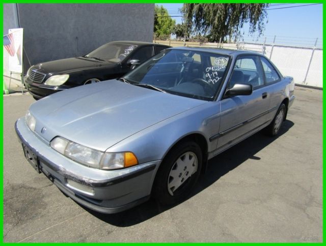 1991 Acura Integra RS Used 1.8L I4 16V Automatic No Reserve 1991 Acura Integra RS