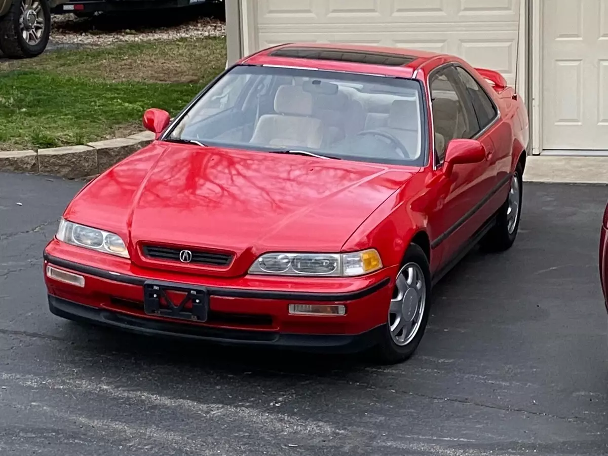 1991 Acura Legend Coupe Red L 1991 Acura Legend L