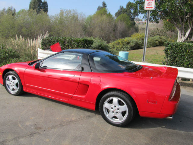 1991 Acura NSX 26401 Miles! Red/Ivory w/ 5 Spd. Manual 1991 Acura NSX