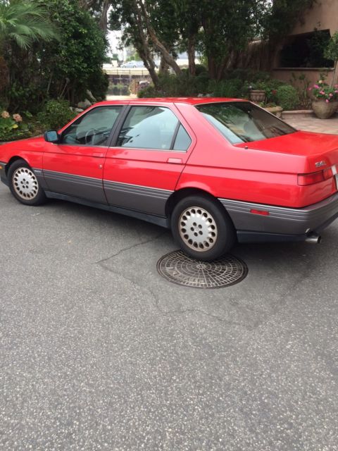 1991 Alfa Romeo 164L Beautiful, California Rust Free Example 1991 Alfa Romeo 164L 164L Sedan saloon