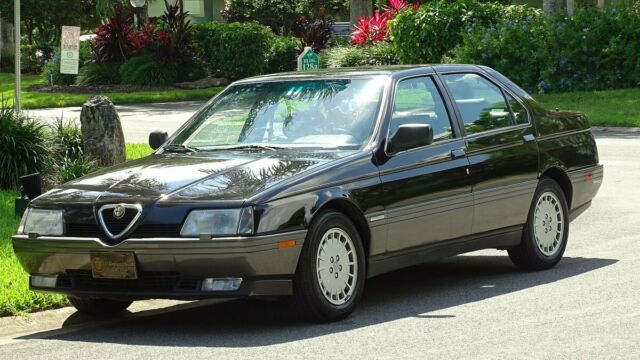 1991 ALFA ROMEO 164L SPORT SEDAN ONE OWNER SNOWBIRD CAR WITH 68000 MILES CLASSIC 1991 Alfa Romeo 164 164L