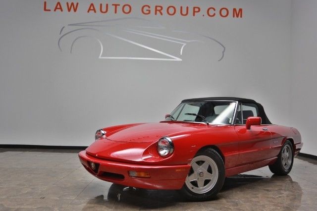 1991 Alfa Romeo Spider 2DR CONVERTIBLE