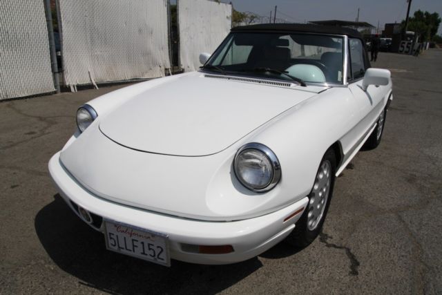 1991 Alfa Romeo Spider 108K Low Miles Automatic 4 Cylinder NO RESERVE 1991 Alfa Romeo Spider