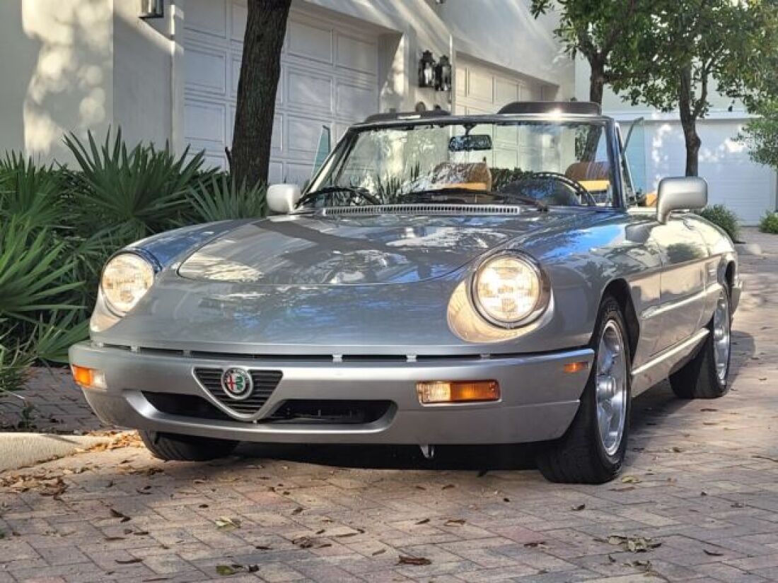 1991 Alfa Romeo Spider S4 Clean CarFax 19K Original Miles 1991 Alfa Romeo Spider