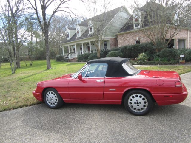 1991 Alfa Romeo Spider, Series 4 1991 Alfa Romeo Spider Spider