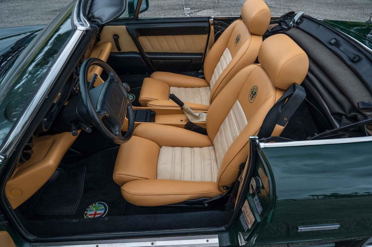 1991 Alfa Romeo Spider SPECIAL COLOR GREEN Veloce - photo 13