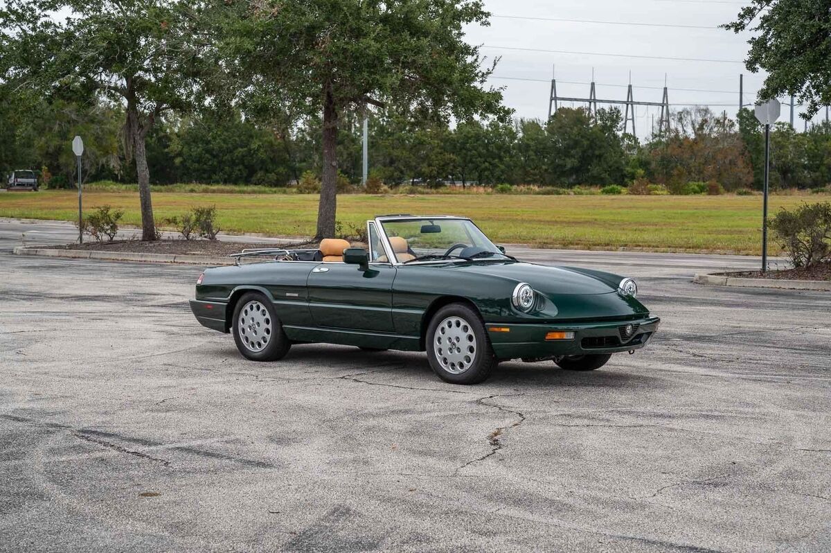 1991 Alfa Romeo Spider SPECIAL COLOR GREEN Veloce - photo 7