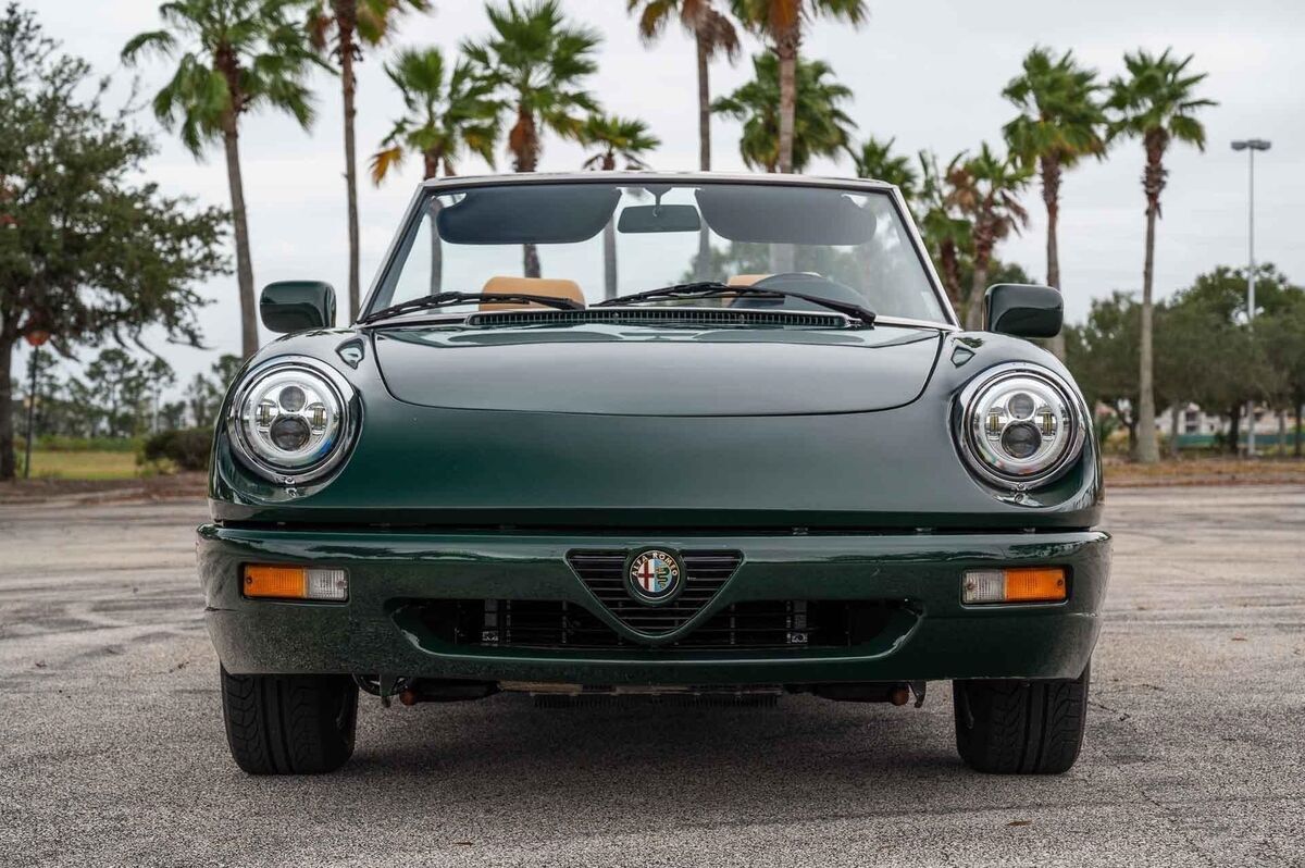 1991 Alfa Romeo Spider SPECIAL COLOR GREEN Veloce - photo 9