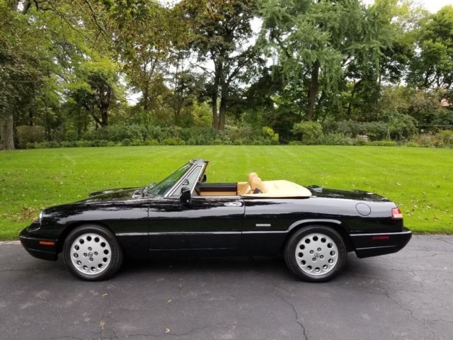 1991 Alfa Romeo Spider Veloce 41K Original Miles Mint Condition 1991 Alfa Romeo Spider Leather
