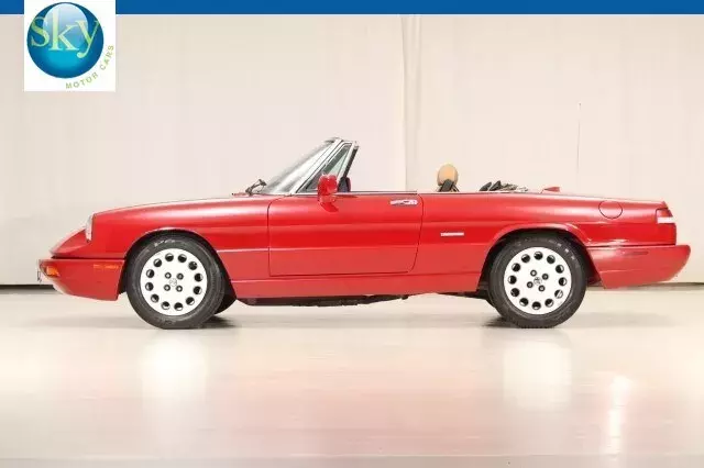 1991 Alfa Romeo Spider Veloce 5-Speed 77085 Miles Red Convertible 2.0L 4- 1991 Alfa Romeo Spider Veloce 5-Speed Manual
