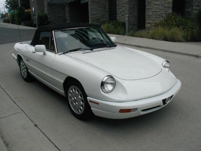 1991 Alfa Romeo Spider Veloce. REVISED 1991 Alfa Romeo Spider Spider Veloce
