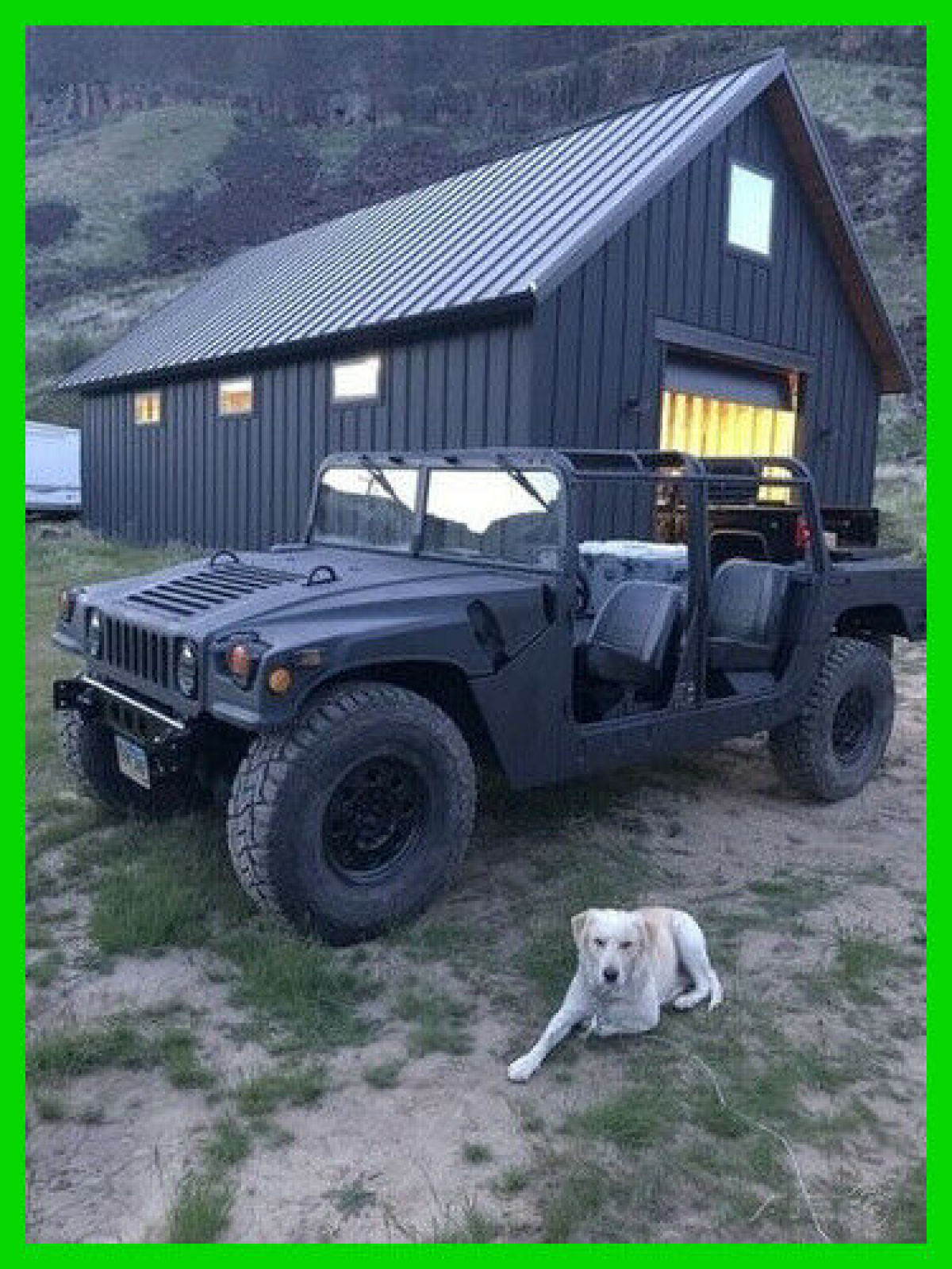 1991 AM General Humvee 6.2 Diesel V8 4 Spd Auto Tran 20k MIles 4WD 37" Tires 1991 Hummer H1