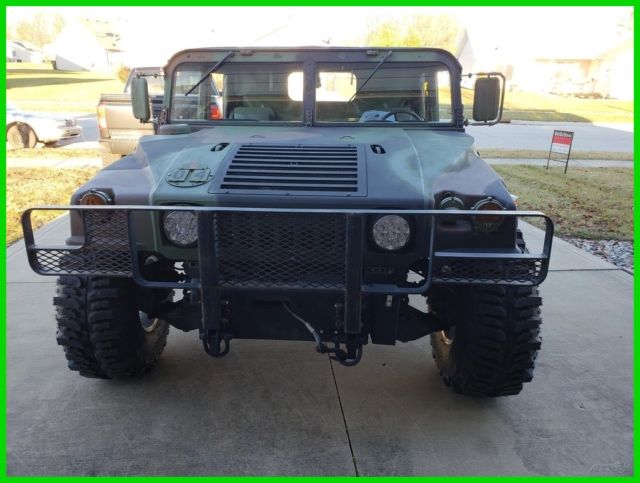 1991 AM General M1038 SUV 6.5L V8 Gas Engine 4WD 3-Speed Automatic Tow Hitch 1991 Hummer M1038 AM General