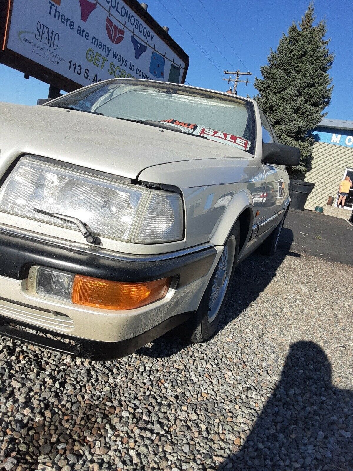 1991 Audi V8 Quattro pearl white
