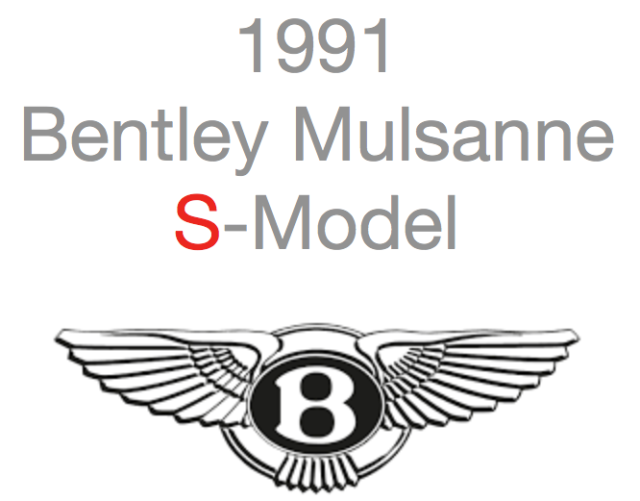 1991 Bentley Mulsanne S-Model - photo 3