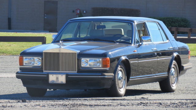 1991 Black Leather Fully Optioned Silver Spirit II Luxury British Affordable 1991 Rolls-Royce Silver Spirit/Spur/Dawn