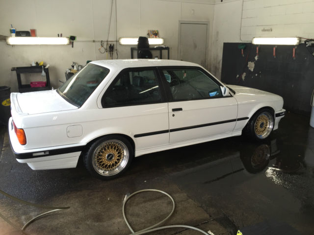 1991 BMW 318is Coupe 1.8L E30 BBS RS wheels KW V1 coil overs 5 lug conversion 1991 BMW 3-Series 318is