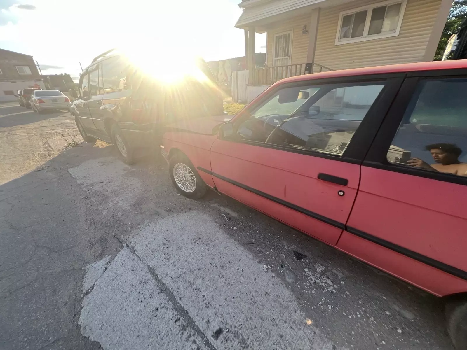 1991 BMW 318is Sedan Red IS 1991 BMW 3-Series IS