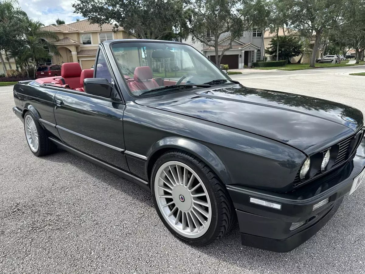 1991 BMW 325i Convertible Black IC AUTOMATIC 1991 BMW 3-Series IC AUTOMATIC