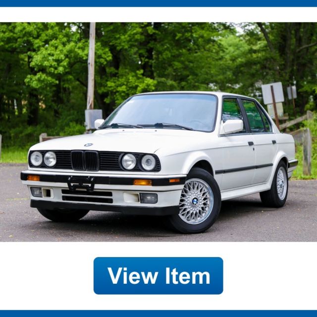 1991 BMW 3-Series Sedan AWD Auto Collectible 325 Garaged CARFAX E30!