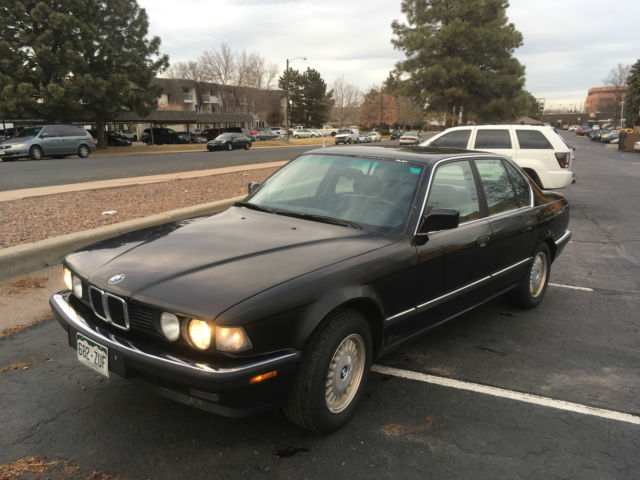1991 BMW 735i E32 7 series M30 1991 BMW 7-Series Base Sedan 4-Door