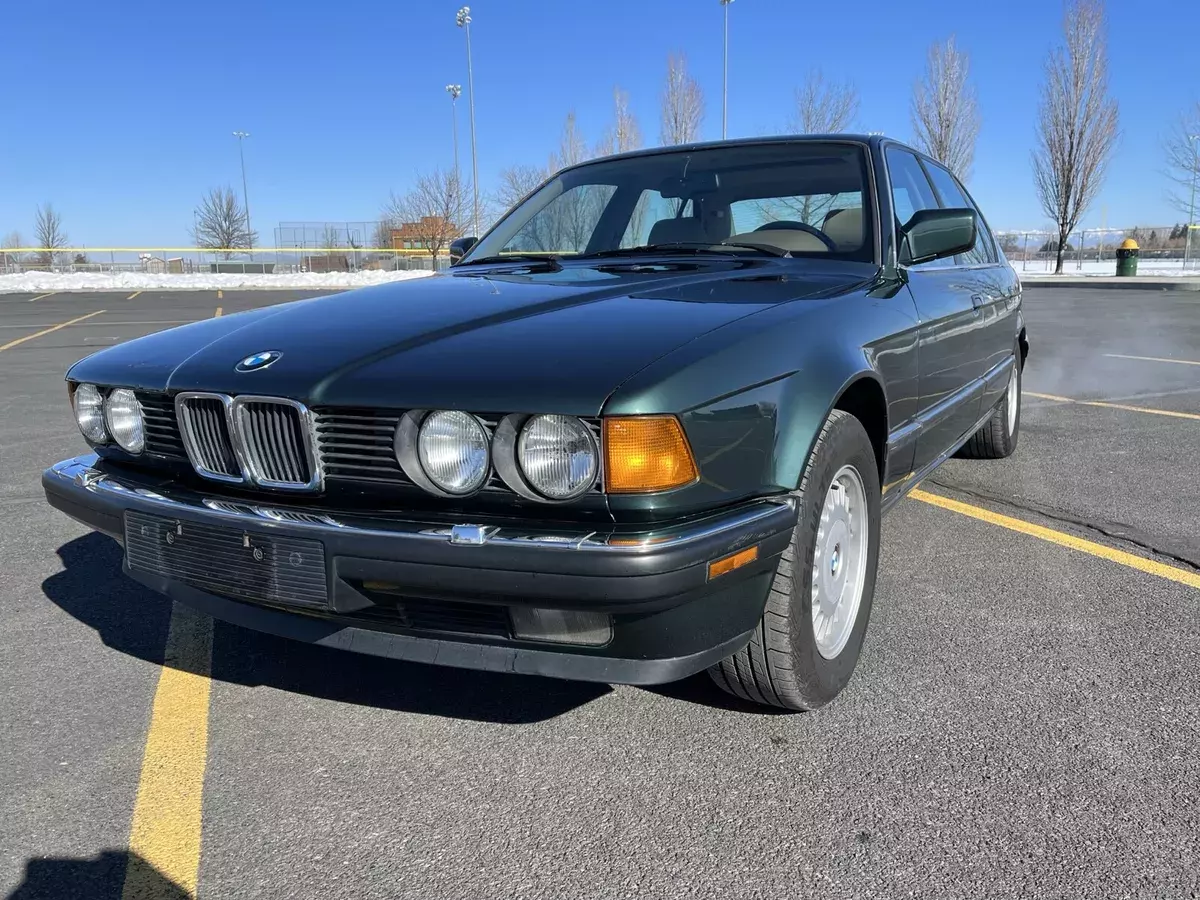 1991 BMW 735iL Sedan Green IL 1991 BMW 7-Series IL
