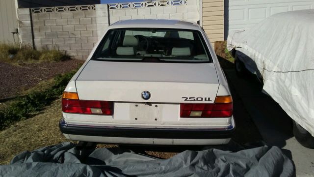 1991 BMW 7-Series White - photo 2