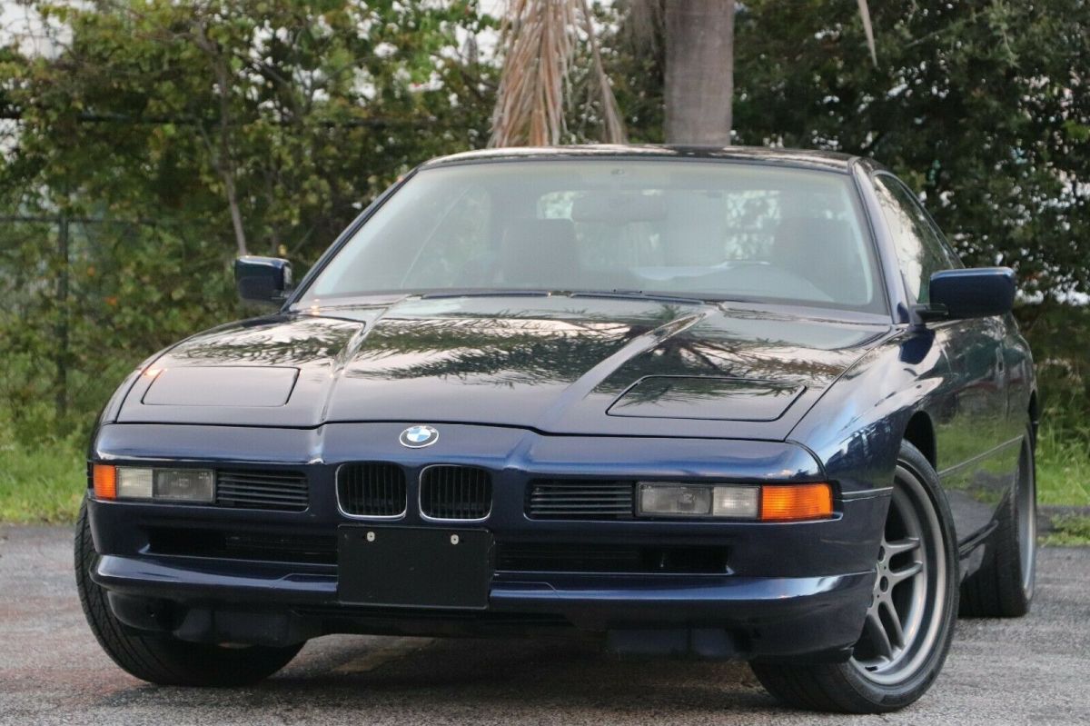 1991 BMW 8 Series 850i 2dr Coupe Manual 6-Speed RWD V12 5.0L Gasoline 1991 BMW 8-Series 850i 2dr Coupe