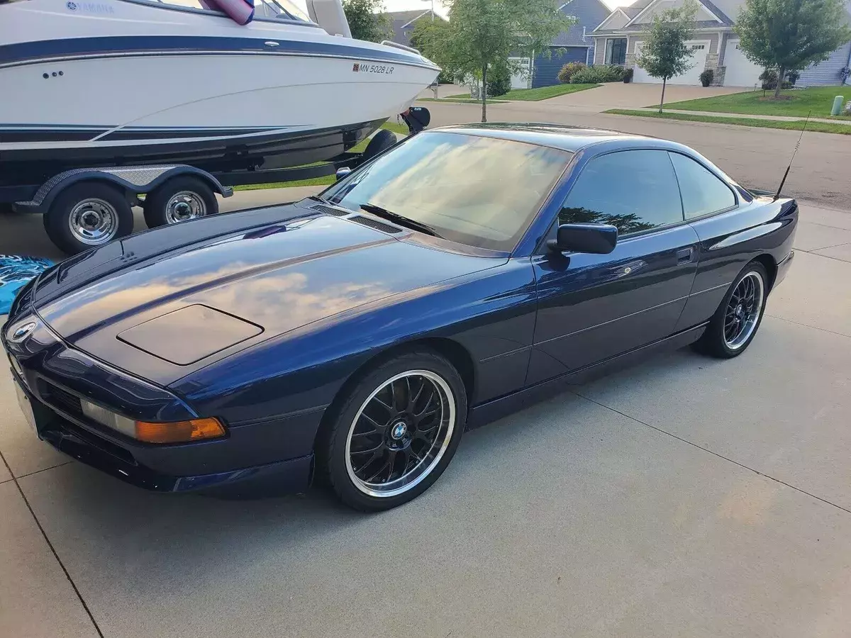 1991 BMW 8-Series Coupe Blue I AUTOMATIC 1991 BMW 8-Series I AUTOMATIC