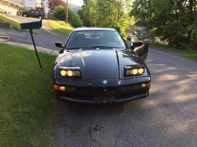 1991 BMW 850i 6 Speed Black on Dove 156k Miles Plus Extras READ DESCRIPTION 1991 BMW 8-Series